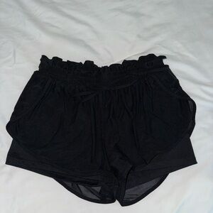 Mono B Black Shorts